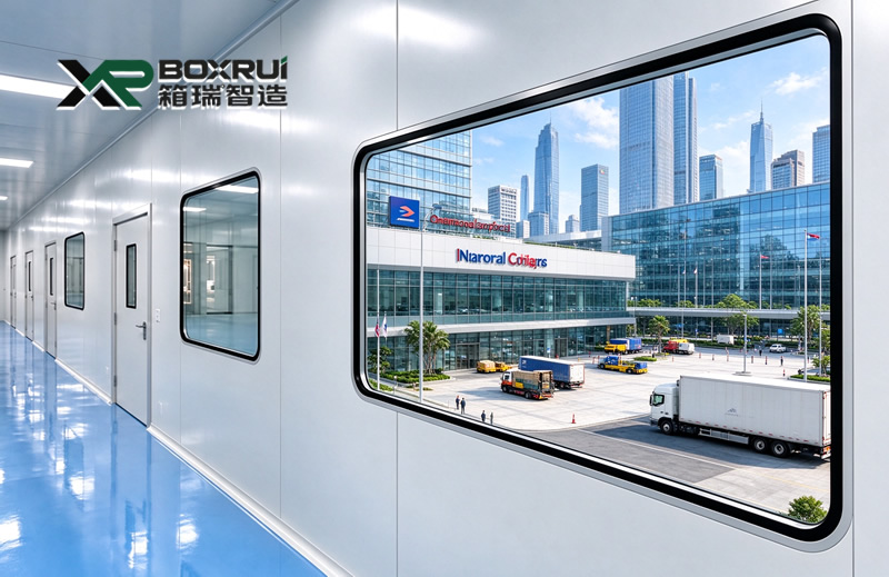 Hollow-Glass Observation Window (Rounded Corners)