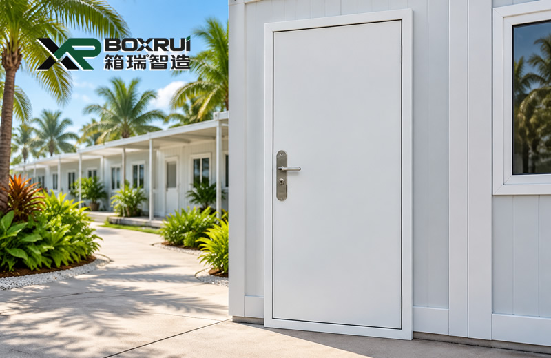 Standard Color-Coated Steel Door