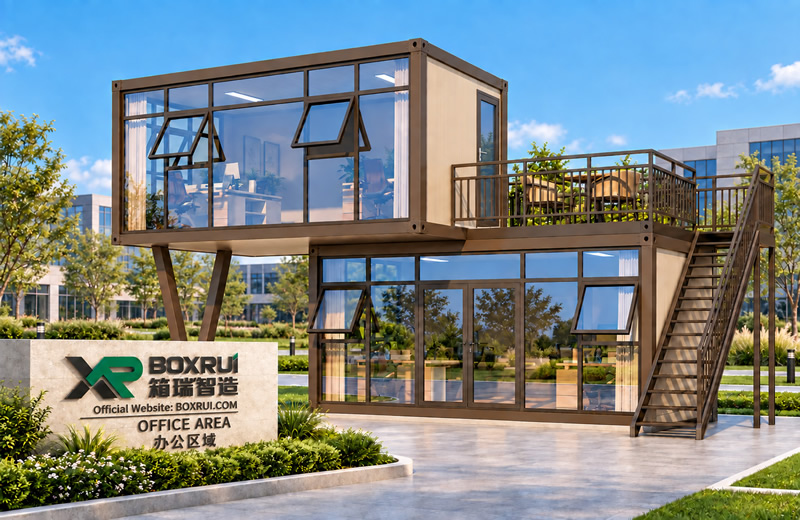 Flat-Pack Container House - gallery view