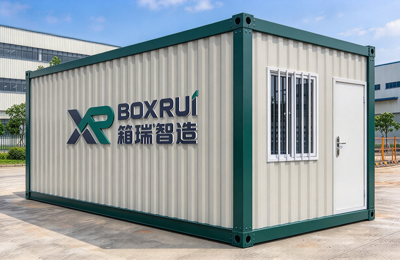 Flat-Pack Container House(Flat Panel) - gallery view