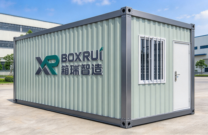 Flat-Pack Container House(Corrugated Panel) - gallery view